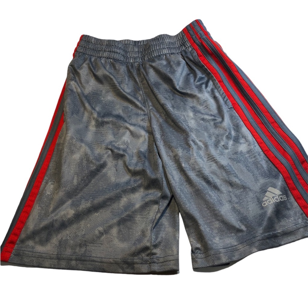Adidas Youth Med Shorts with drawstring & Pockets